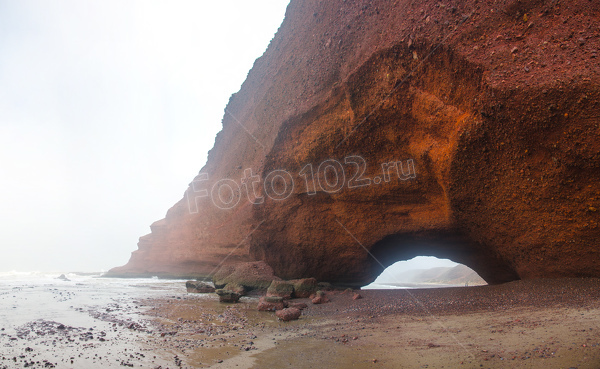 Пляж Легзира. Марокко.