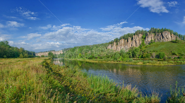 Река Юрюзань. Лимоновский гребень